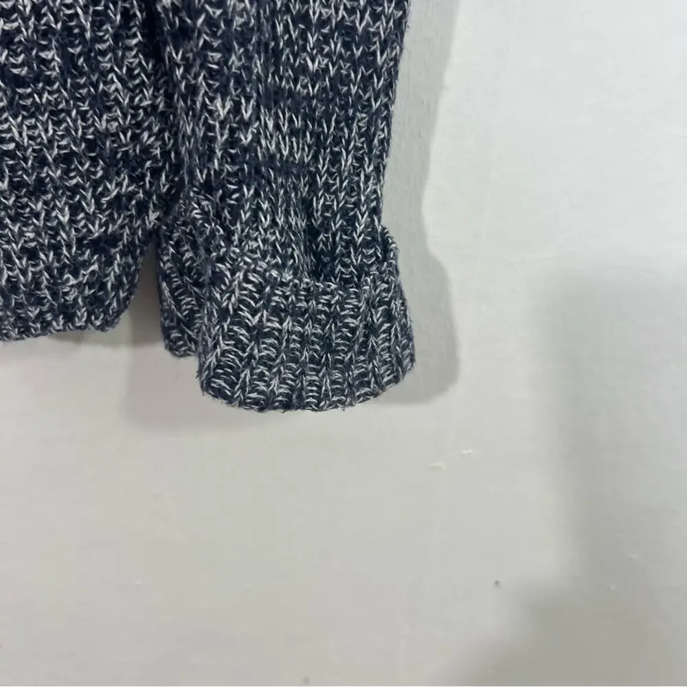 Superdry Fesitval Goods CO. Blue Marled Crewneck Sweater Size XS